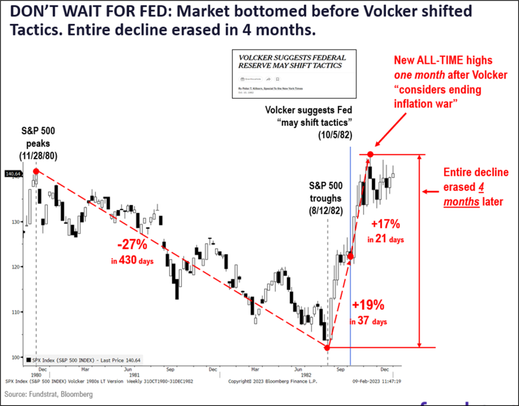 SPECIAL REPORT: Oct likely bottom, but catalyst remains Fed. What works remainder of 2023. Webinar today at 2pm ET