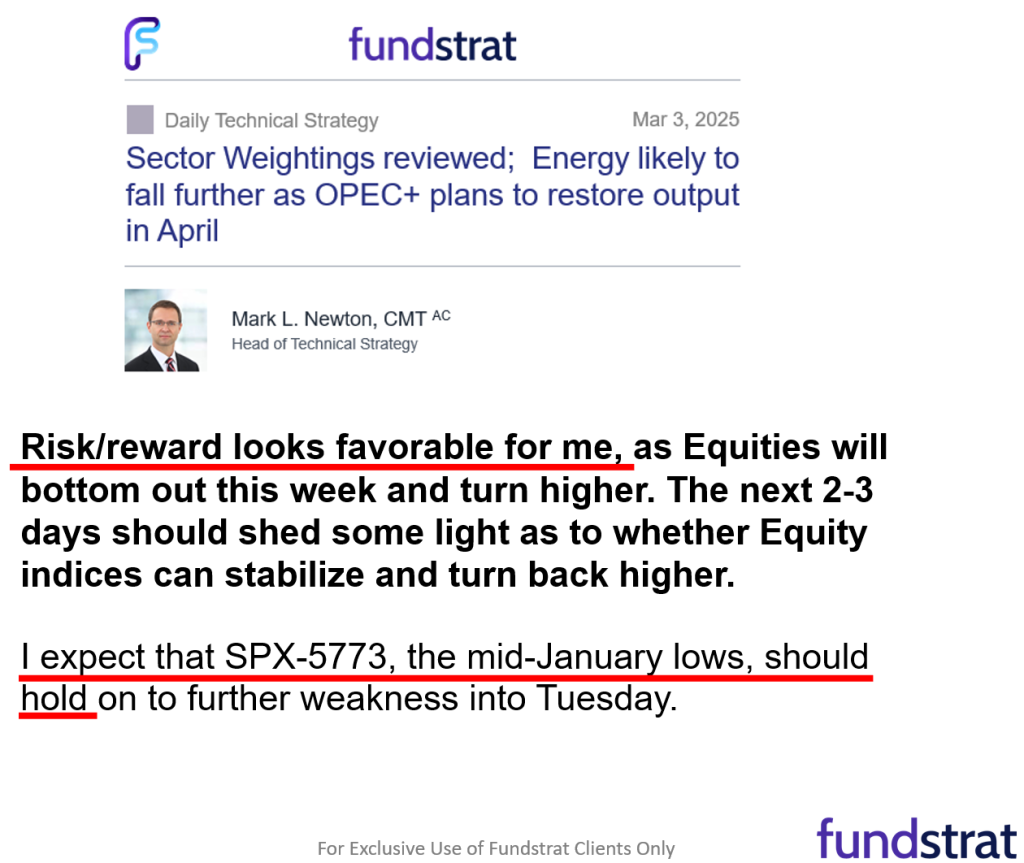 Equity markets again buffeted by tariff headlines, but of the gauntlet of items this week, Tariff day might be the worst