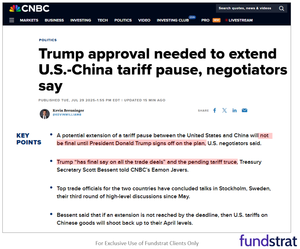Equities consolidated the past 2 days, healthy digestion of 3% MTD gains. Probabilities favor stocks rising post-July FOMC rate decision.