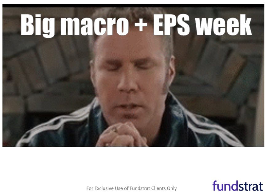 Challenging week coming to a close, and lots of data Friday